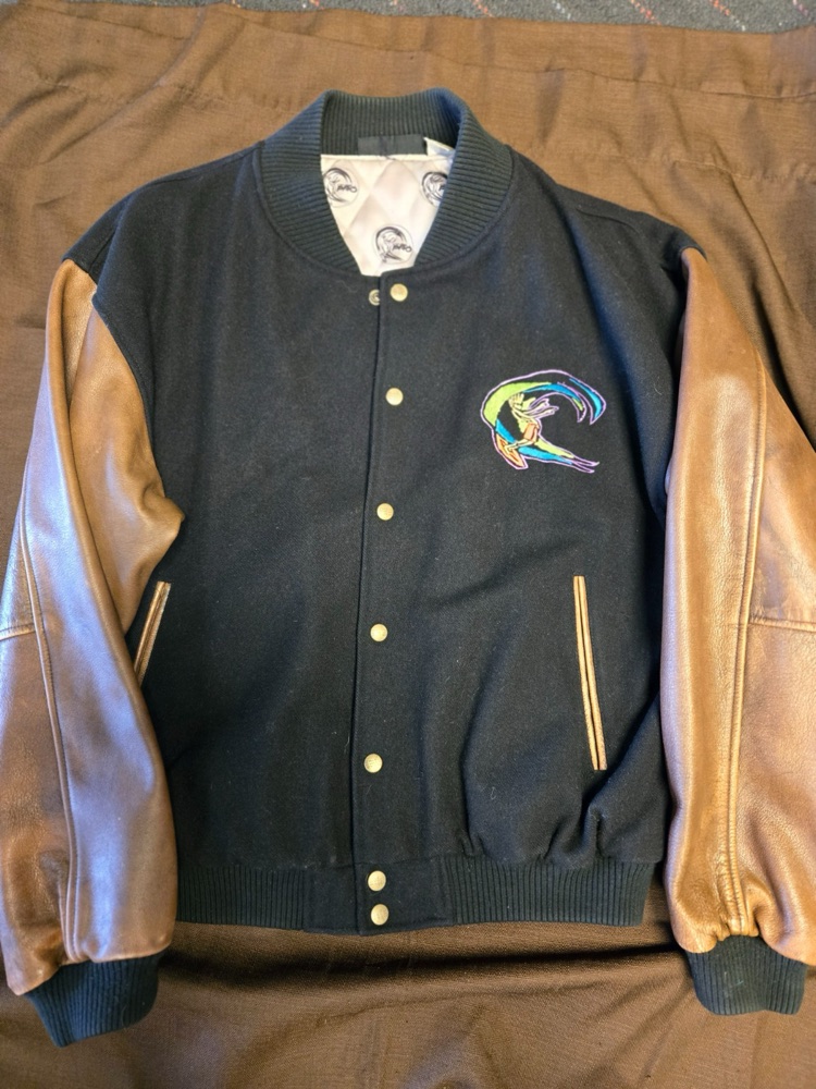 1988 O'Neill Surf Boardcore Varsity Jacket, photo 1