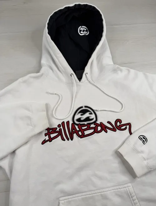1990's Billabong Embroidered Graffiti Hoodie, vintage Billabong hoodies & sweats