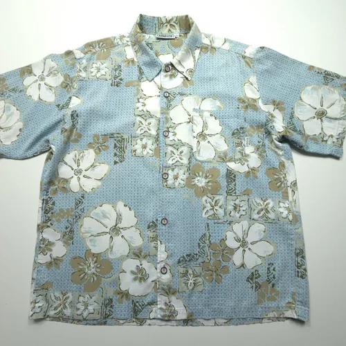 1990's Billabong Floral Hawaiian Shirt, vintage Billabong shirts & button-ups