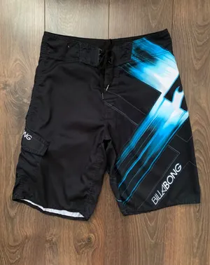 Y2K Billabong Black Ice Big Logo Boardshorts, photo 2