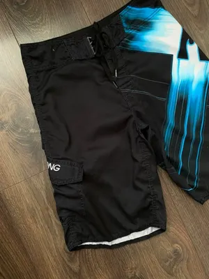 Y2K Billabong Black Ice Big Logo Boardshorts, photo 5