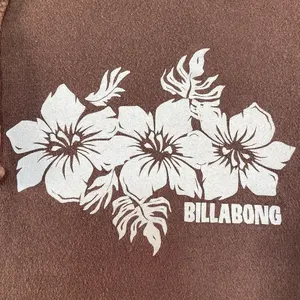 Y2K Billabong Floral Full-Zip Hoodie, photo 3