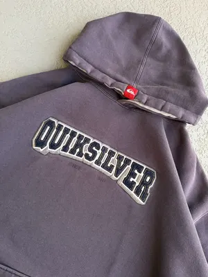 Y2K Quiksilver Faded & Distressed Hoodie, photo 3