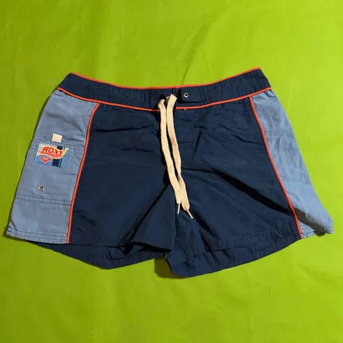 Y2K Roxy Colorblock Boardshorts, vintage Roxy womens