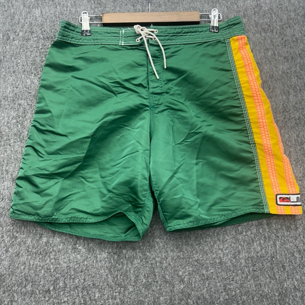 Y2K Quiksilver Made in USA Embroidered Boardshorts, photo 1